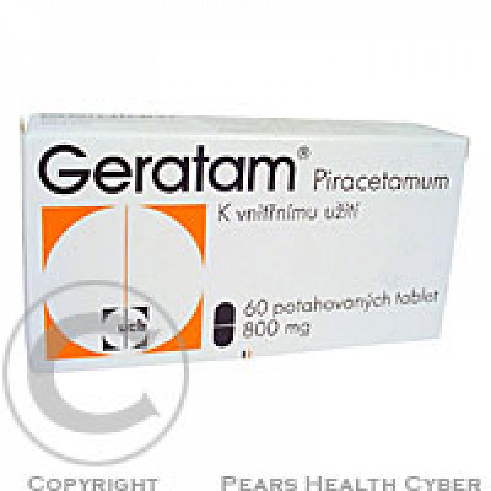 GERATAM 800 60X800MG Potahované tablety