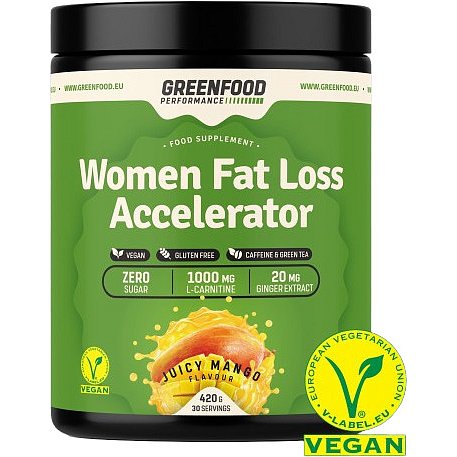 GreenFood Performance Women Fat Loss Accelerator Mango 420g