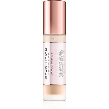Makeup Revolution Conceal & Hydrate lehký hydratační make-up odstín F1 23 ml
