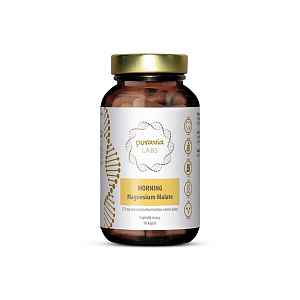 PURAVIA LABS MORNING Magnesium horčík malát 90 kapslí