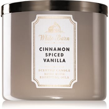 Bath & Body Works Cinnamon Spiced Vanilla vonná svíčka I.