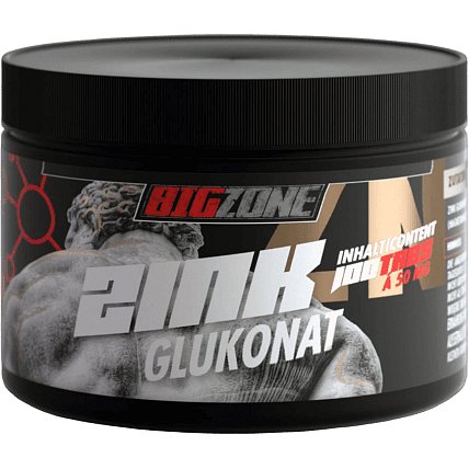 Big Zone Zink Glukonat chelát 100 tablet