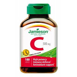 Jamieson Vitamín C s postupným uvolňováním 500 mg 100 tablet