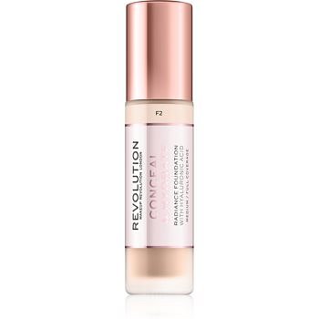 Makeup Revolution Conceal & Hydrate lehký hydratační make-up odstín F2 23 ml