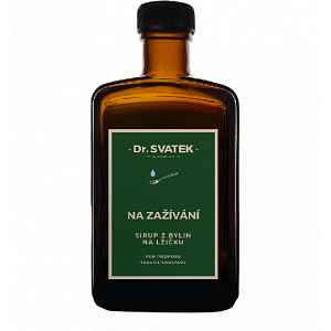 Dr. Svatek Sirup z bylin NA ZAŽÍVÁNÍ 250 ml