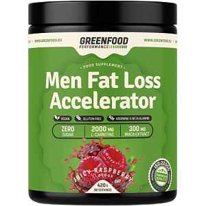 GreenFood Performance Men Fat Loss Accelerator Malina 420g