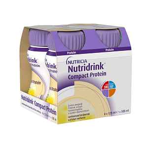 Nutridrink Compact Protein Vanilka 4x125ml