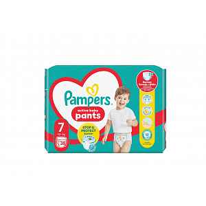 Pampers Pants S7 17kg+, 38ks