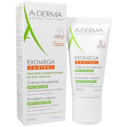 A-DERMA Exomega CONTROL Emolienční krém 50ml