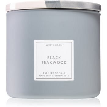 Bath & Body Works Black Teakwood vonná svíčka 411 g