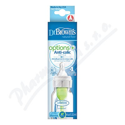 DR.BROWNS Kojenecká láhev Anti-colic plast 120ml