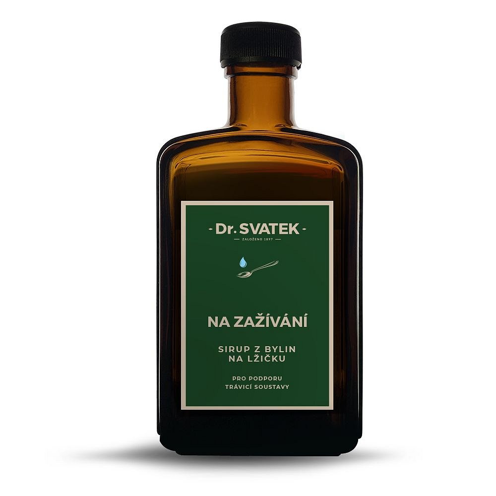 Dr. Svatek Sirup z bylin NA ZAŽÍVÁNÍ 250 ml