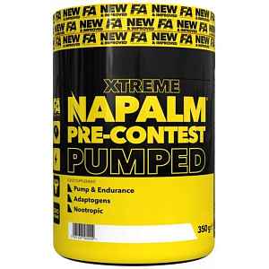 Fitness Authority Napalm Pre-Contest Pumped 350 g red fruit punch