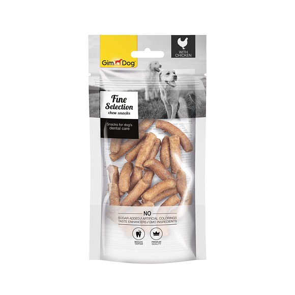 GIMDOG Buvoli kousky s kurecim masem 50g