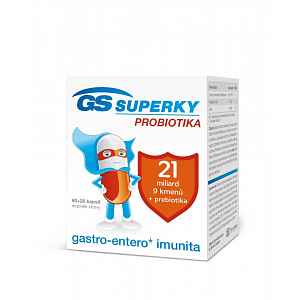 GS Superky probiotika cps.60+20 ČR/SK - balení 2 ks