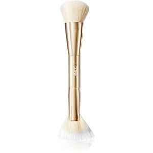 ICONIC London Cheek Glow Duo Brush oboustranný štětec 1 ks