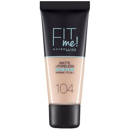 Maybelline Fit Me sjednocující matující make-up pro normální až mastnou pleť 104 Soft Ivory 30ml