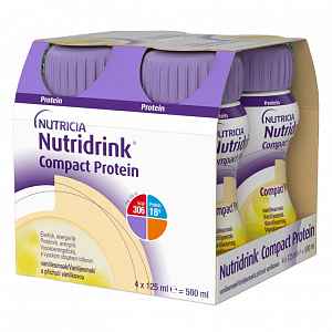 Nutridrink Compact Protein Vanilka 4x125ml