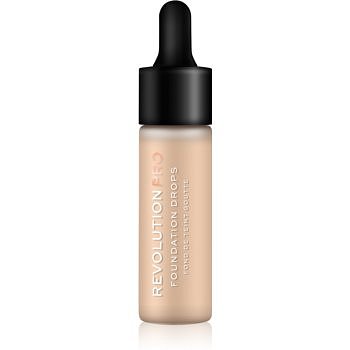 Revolution PRO Foundation Drops tekutý make-up s pipetou odstín F6,5 18 ml