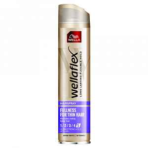 Wellaflex Strong lak na jemné vlasy 250 ml