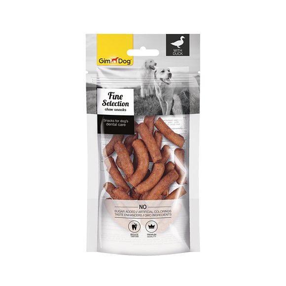 GIMDOG Buvoli kousky s kachnim masem 50g