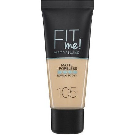 Maybelline Fit Me sjednocující matující make-up pro normální až mastnou pleť 105 Natural Ivory 30ml