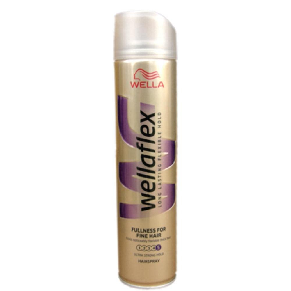 Wellaflex Strong lak na jemné vlasy 250 ml