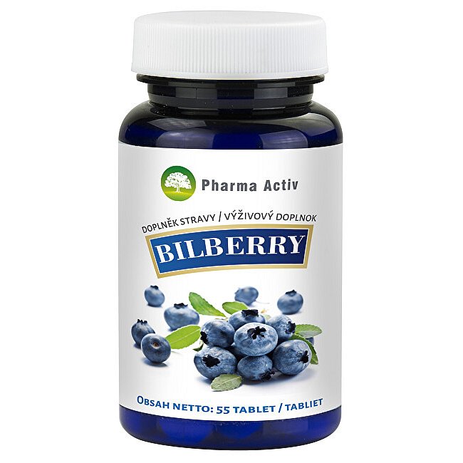 BILBERRY Borůvka extrakt 55 tablet