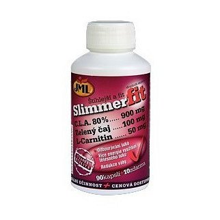 JML SlimmerFit orální tobolky 100 (CLA 900 -z.čaj 100 -L-karn 50 mg)