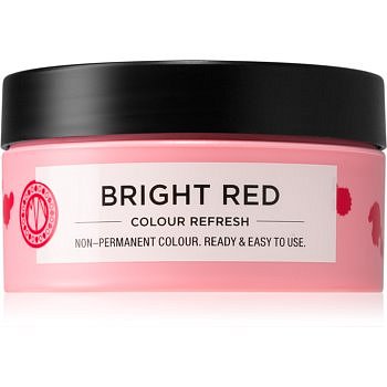 Maria Nila Colour Refresh Bright Red jemná vyživující maska bez permanentních barevných pigmentů výdrž 4 – 10 umytí 0.66 100 ml