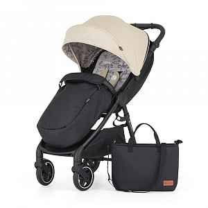 Petite&Mars Kočárek sportovní Royal3 Black Sahara Beige