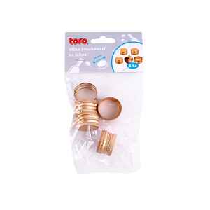 Toro víčka šroubovací na lahve 28 mm 5 ks