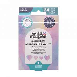 Wild Stripes Anti-Pimple Patches Diamond s měsíčkem lékařským náplast 24 ks