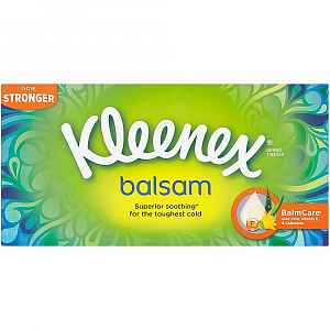 Kleenex Balsam Box papírové kapesníky 72 ks