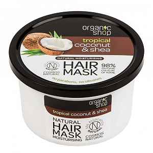 Organic Shop Maska na vlasy Kokos & máslovník 250ml