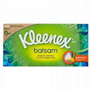 Kleenex Balsam Box papírové kapesníky 72 ks