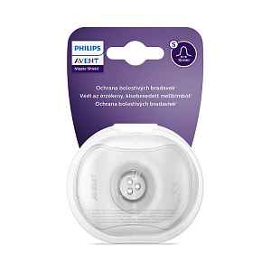 Philips Avent chránič bradavek - small 2 ks+ster.krabička