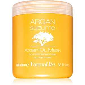 FarmaVita Argan Sublime regenerační a hydratační maska na vlasy 1000 ml
