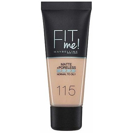 Maybelline Fit Me sjednocující matující make-up pro normální až mastnou pleť 115 Ivory 30ml