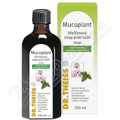 MUCOPLANT BŘEČŤANOVÝ SIRUP PROTI KAŠLI sirup 250ML