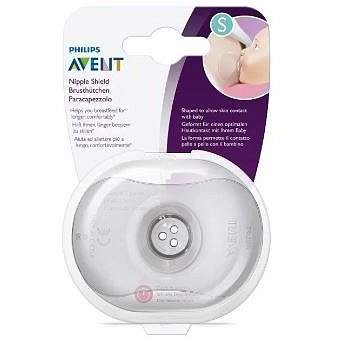 Philips Avent chránič bradavek - small 2 ks+ster.krabička