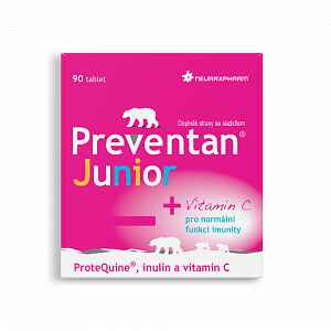 Preventan Junior 90 tablet + dárek