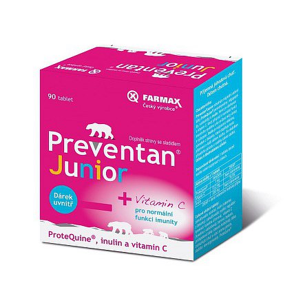 Preventan Junior 90 tablet + dárek