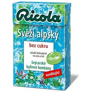 RICOLA Svěží alpský 40g bez cukru