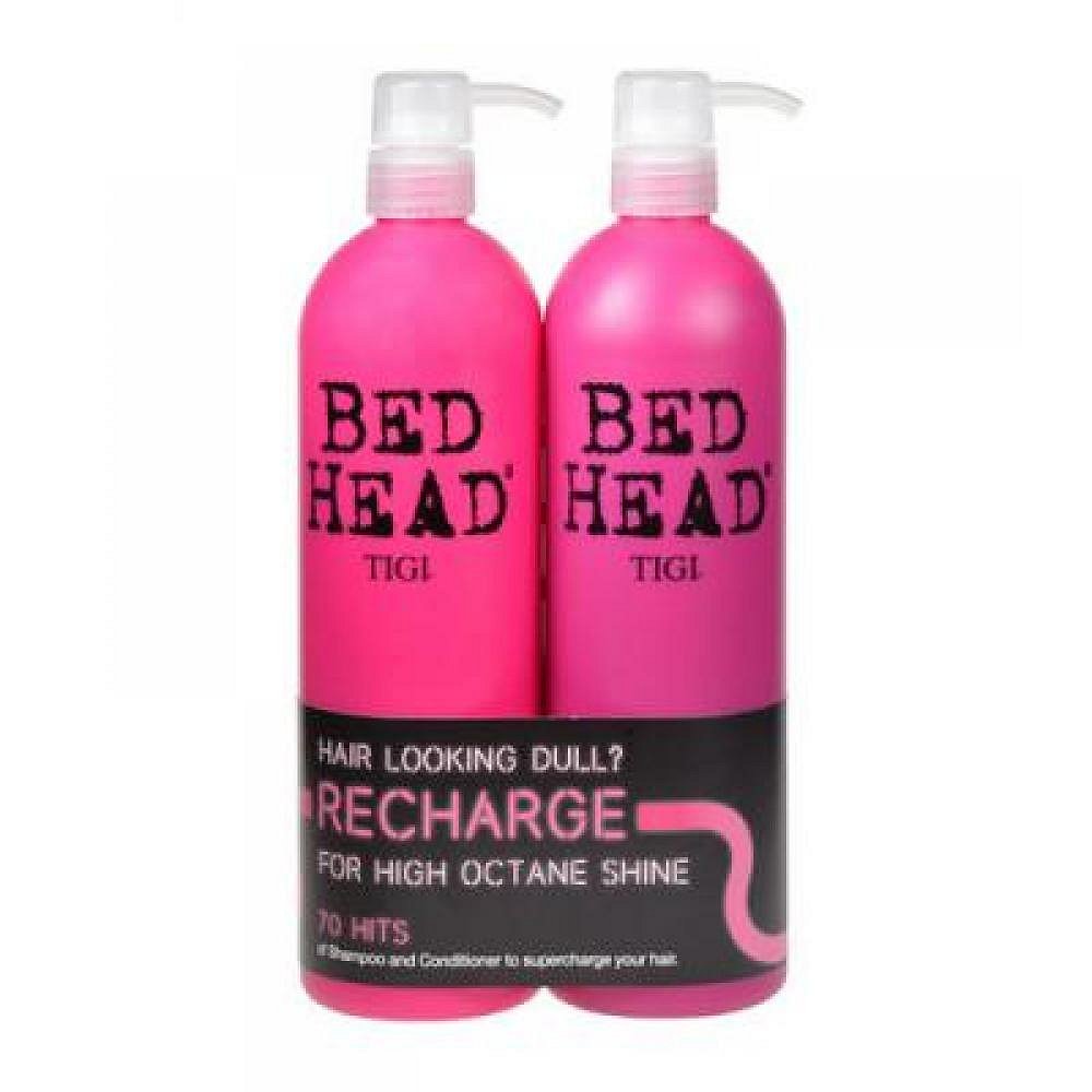 TIGI Bed Head Recharge High Octane Shampoo 1500 ml Recharge Shampoo 750 ml + 750 ml