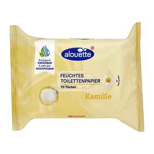alouette Vlhčený toaletní papír s heřmánkem Classic 70 ks