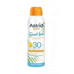 Astrid Sun Neviditelný suchý sprej na opalování SPF30 150 ml