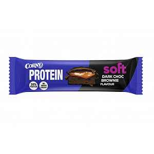 Corny Protein SOFT hořká čokoláda-brownie 45 g
