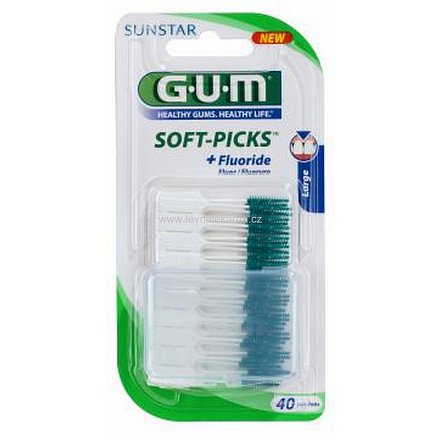 GUM mezizub. kart.SoftPicks gum.VELKÝ 40ks B634M40