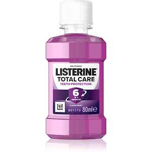 Listerine Total Care Teeth Protection ústní voda pro kompletní ochranu zubů 6 v 1 80 ml